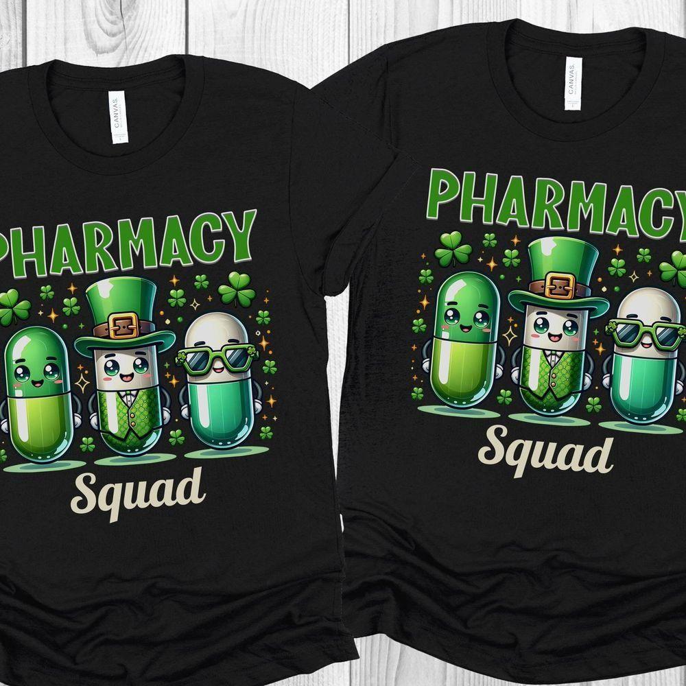 Pharmacy Squad St Patricks Day Vuitino Shirt